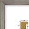 8x12 Picture Frame, Bauhaus 075 0.75 Inch MDF Moulding, Wall Display Frame for Art, Posters, or Photos by wallsthatspeak